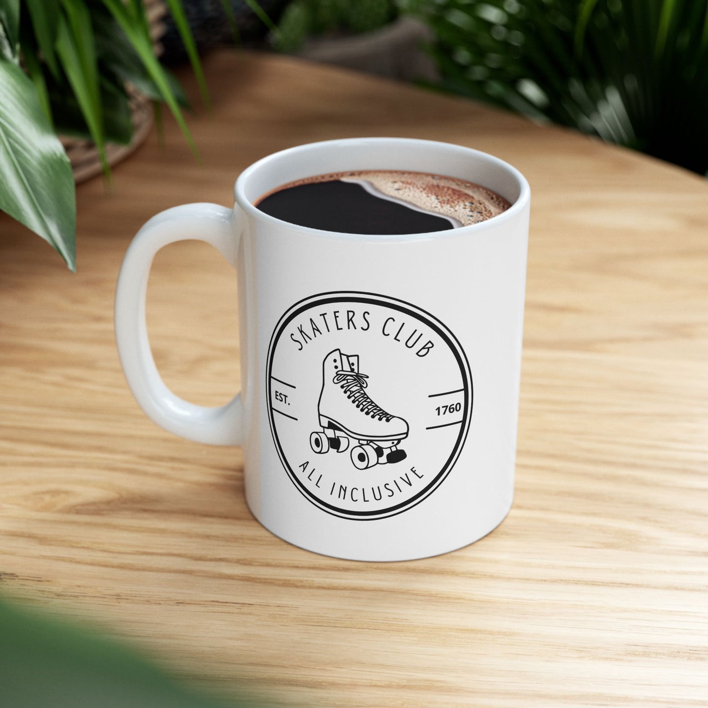 Skaters Club Ceramic Mug