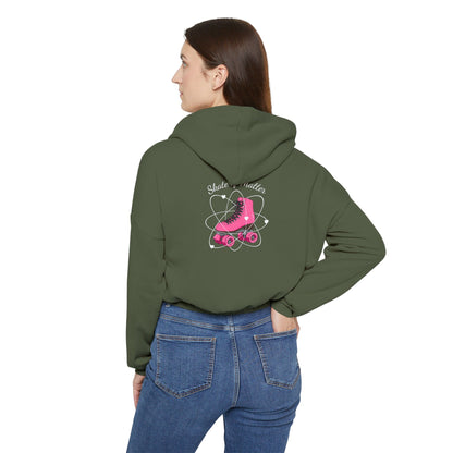 Women’s Cropped Retro Skater Hoodie