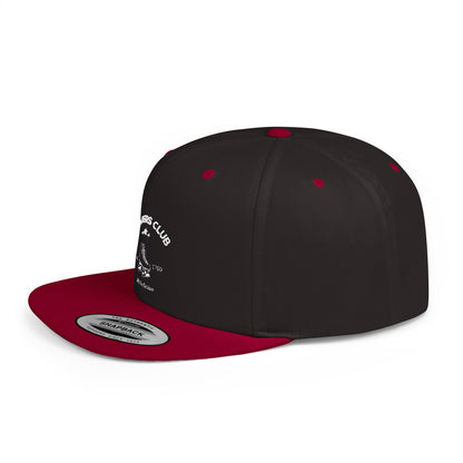 Skaters Club Embroidered Flat Bill Snapback