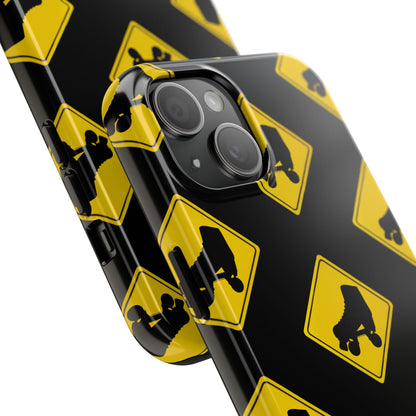 Warning Skater Tough Phone Case