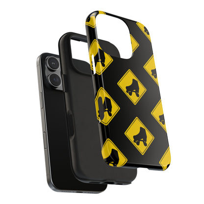 Warning Skater Tough Phone Case