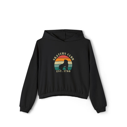 Women’s Cropped Retro Skaters Club Sweatshirt