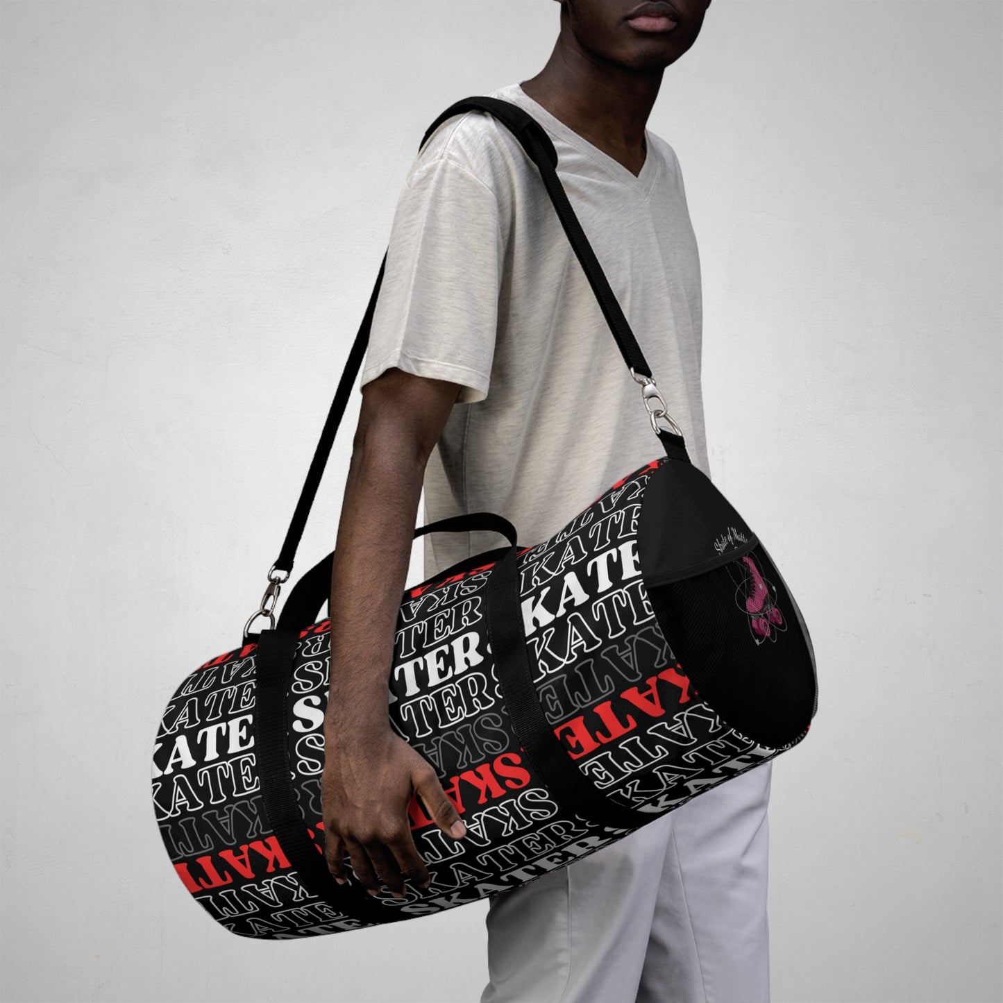 Red Statement Skater Duffel Bag