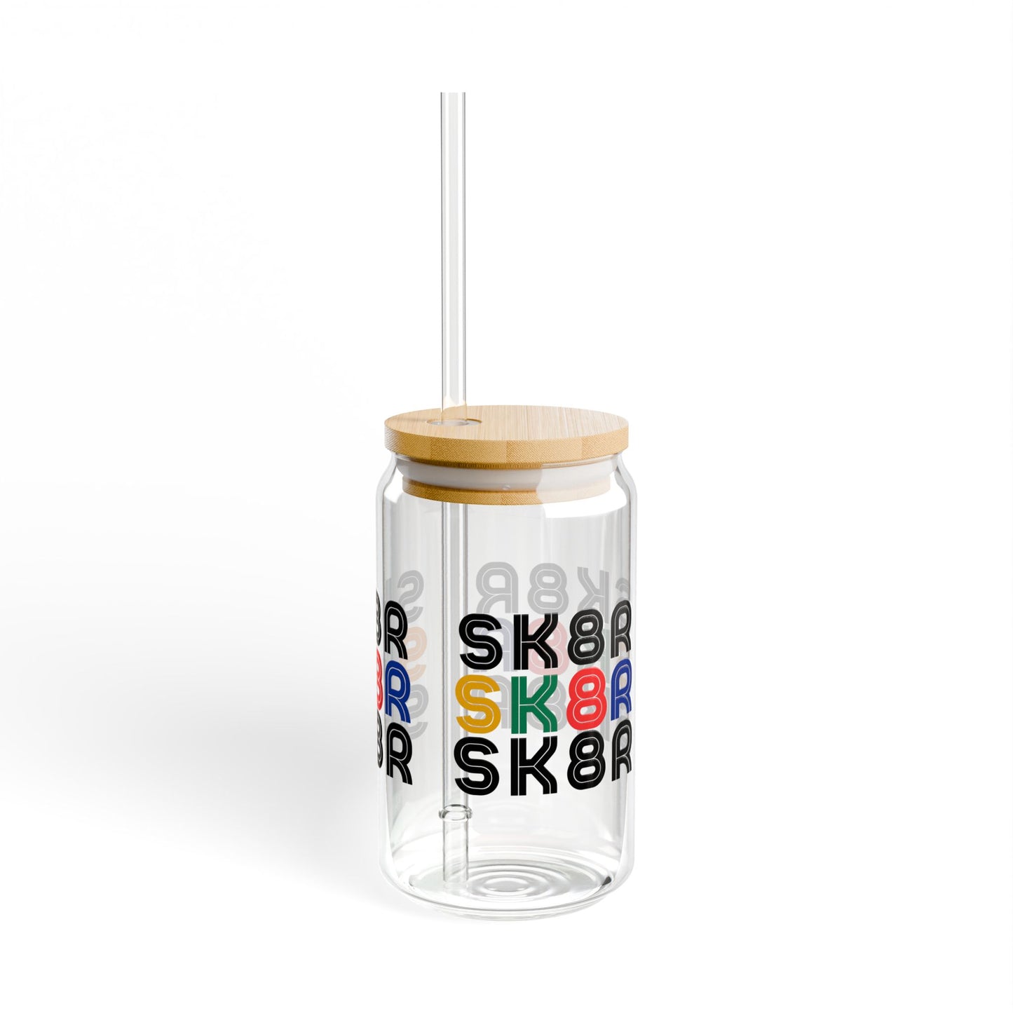 Retro Skater Glass, 16oz