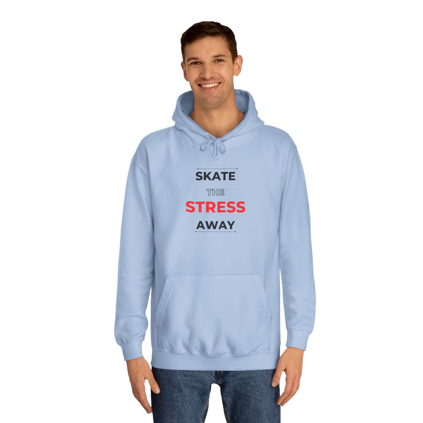 Skate the Stress Away Unisex Hoodie