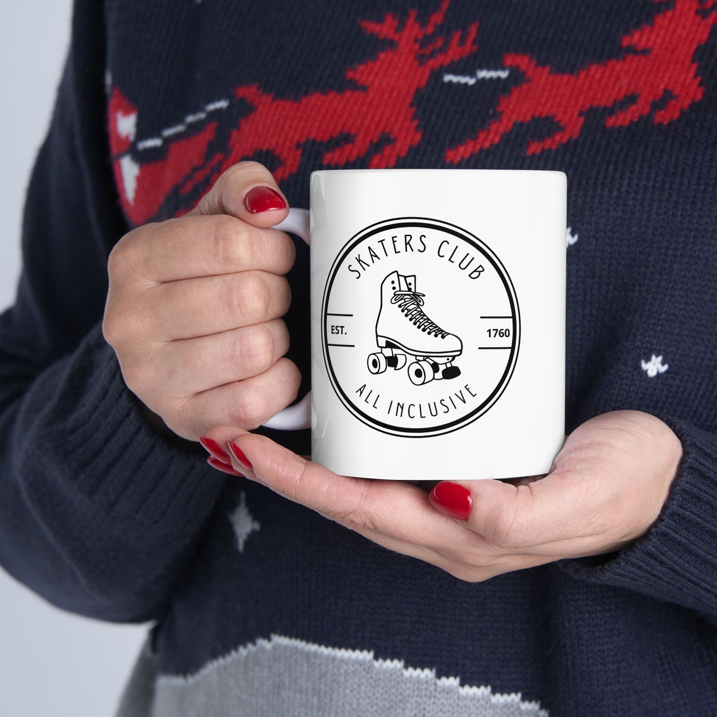 Skaters Club Ceramic Mug