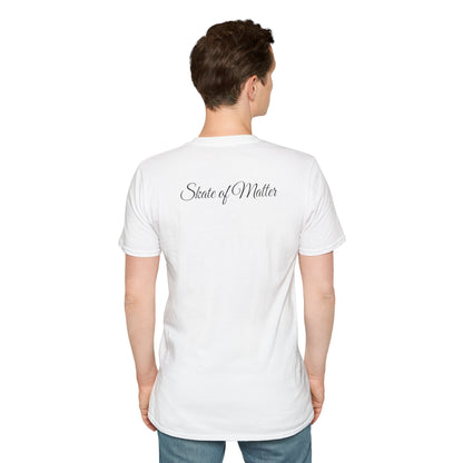 Round White Skaters Club Unisex T-Shirt