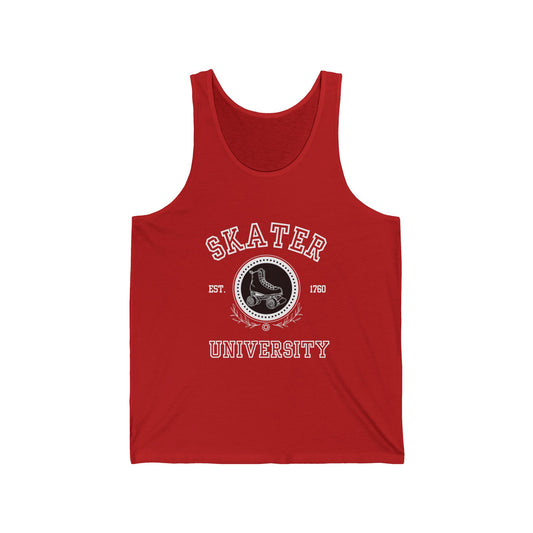 Skater University (Solid) Unisex Tank