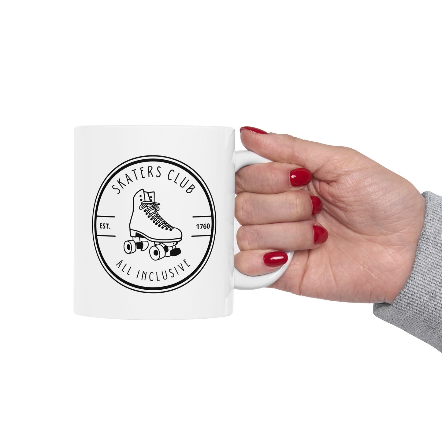 Skaters Club Ceramic Mug
