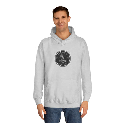 Black Round Skaters Club Unisex Hoodie