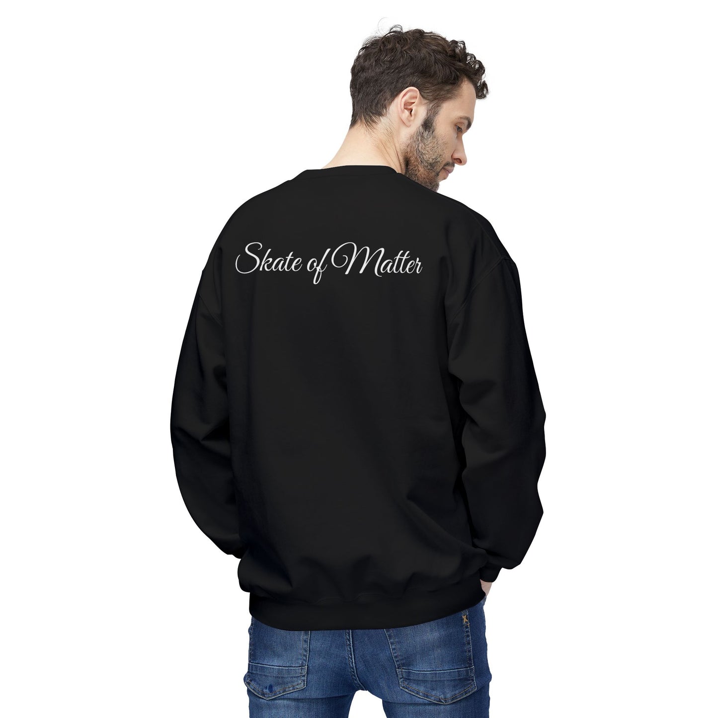 Retro Skaters Club Unisex Fleece Crewneck Sweatshirt