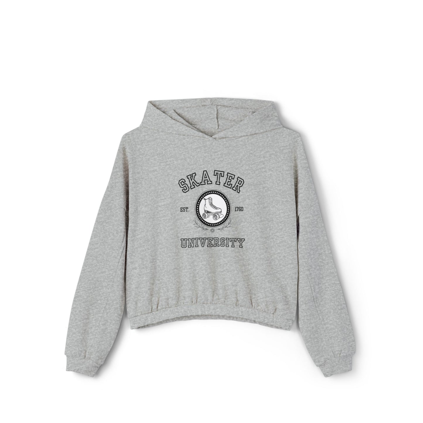 Women’s Cropped Skater University (Solid) Sweatshirt