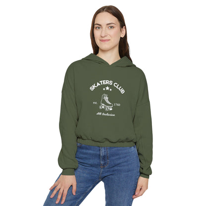 Women’s Cropped Skaters Club Hoodie