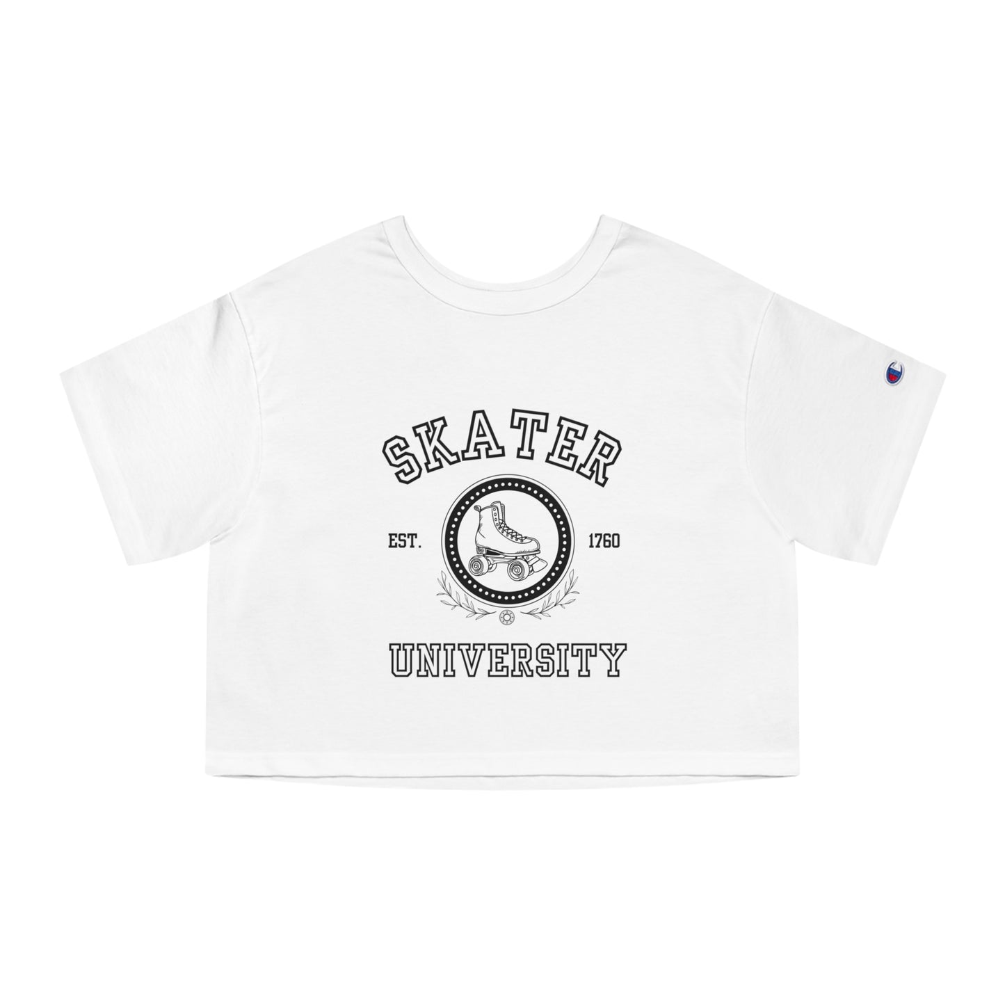 Champion Women's Skater University (Solid) Cropped T-Shirt