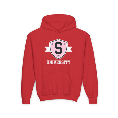 Kids Skater University Emblem (Solid) Sweatshirt