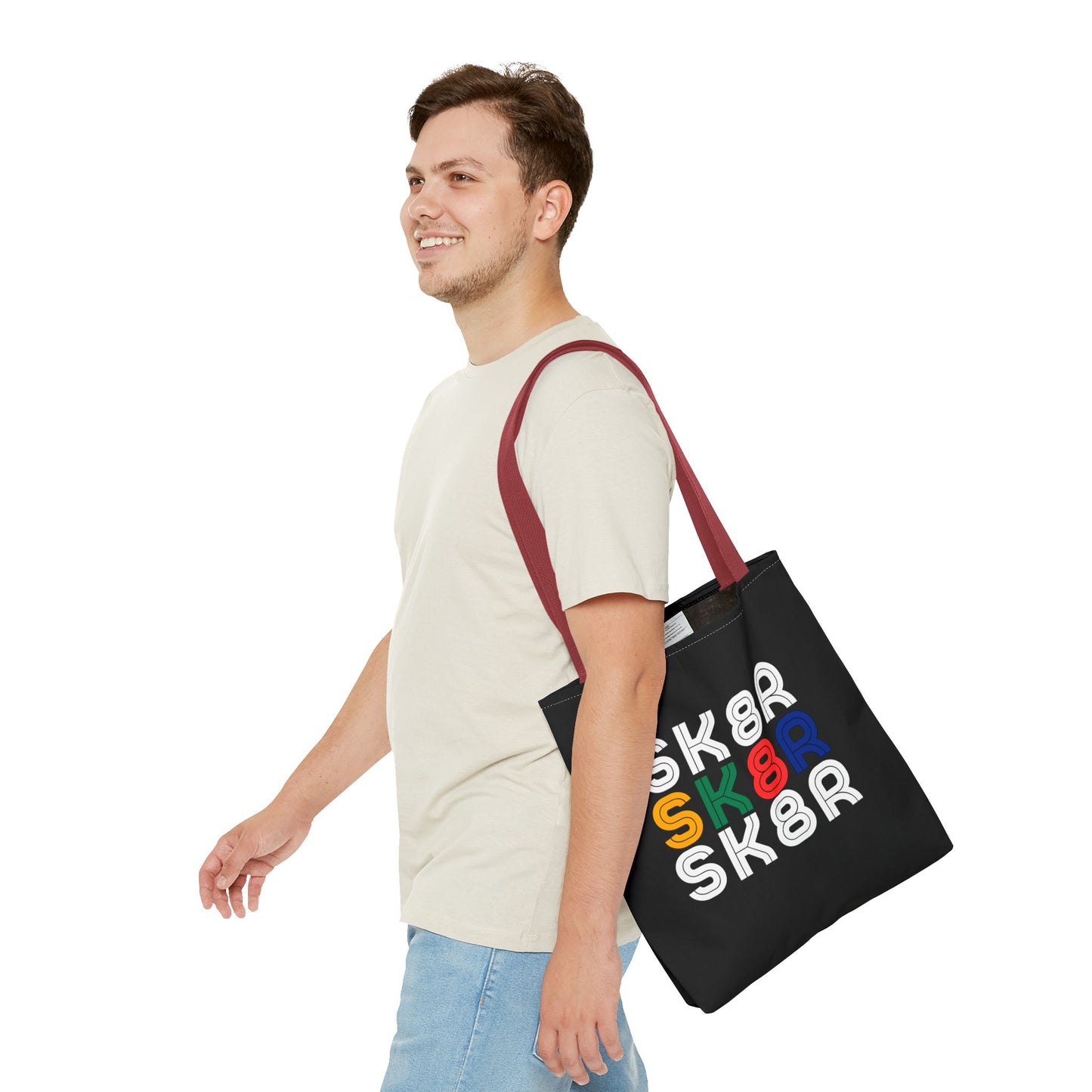 Retro Skater Tote Bag