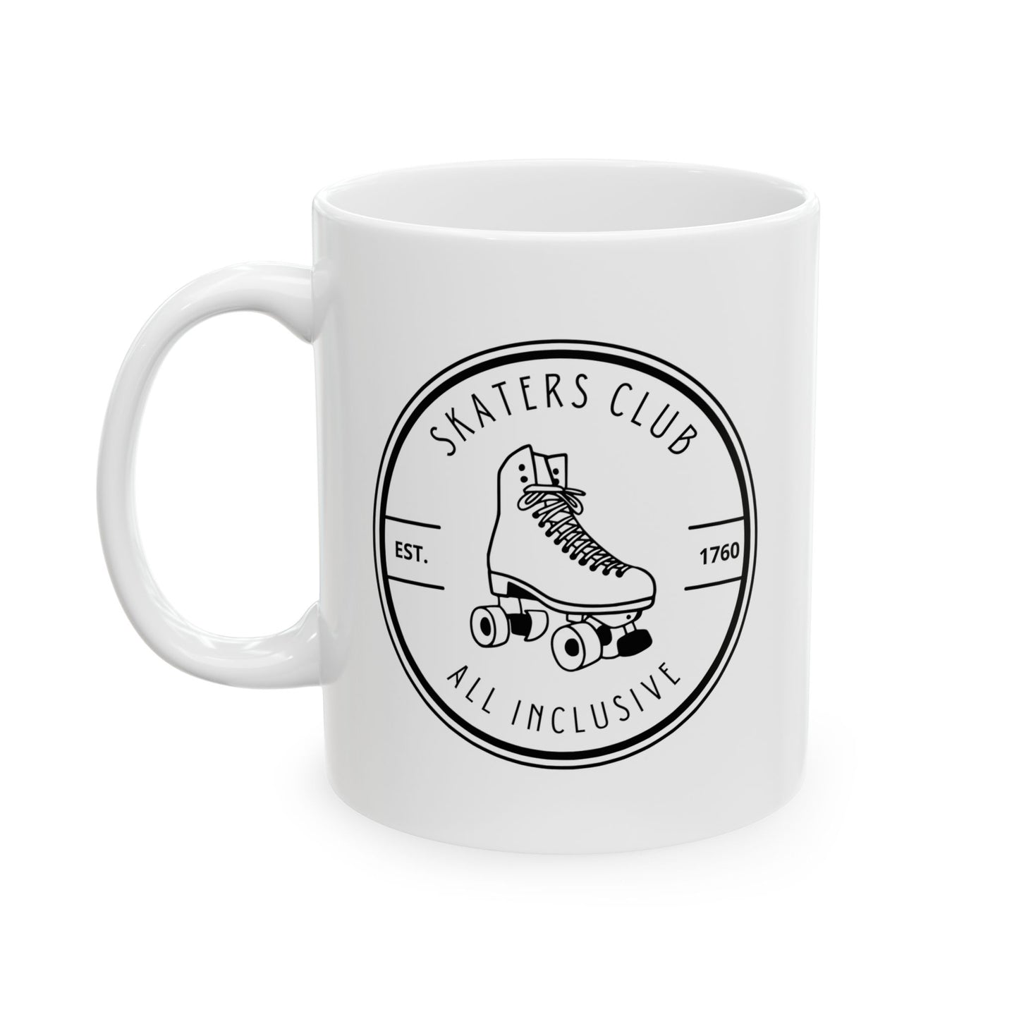 Skaters Club Ceramic Mug