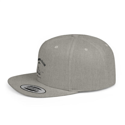 Skaters Club Embroidered Flat Bill Snapback