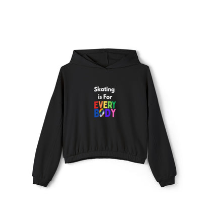 Women’s Cropped Skating is For Everybody Sweatshirt