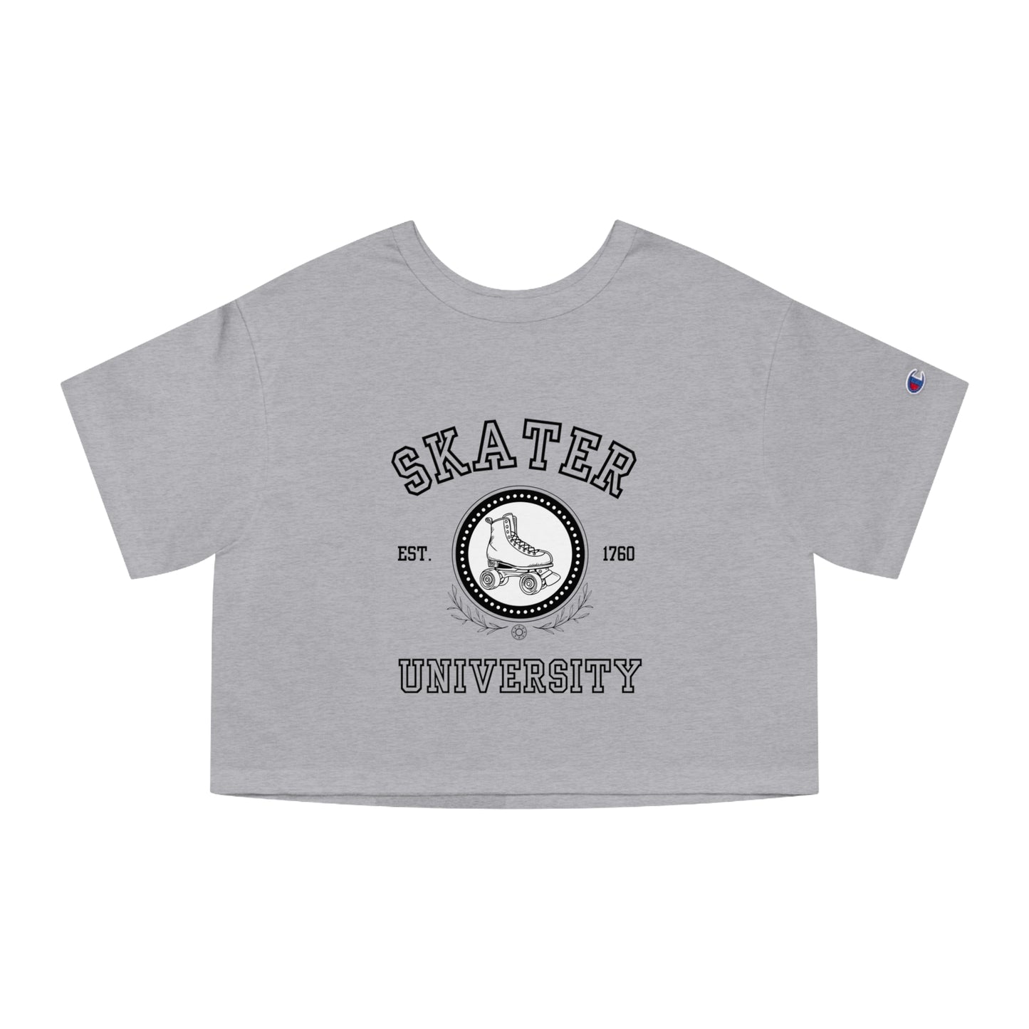 Champion Women's Skater University (Solid) Cropped T-Shirt