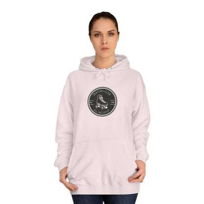 Black Round Skaters Club Unisex Hoodie