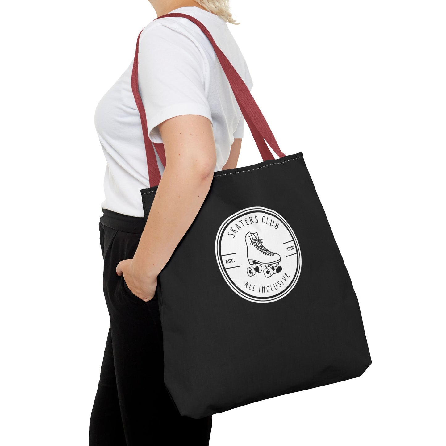 Round Skaters Club Tote Bag