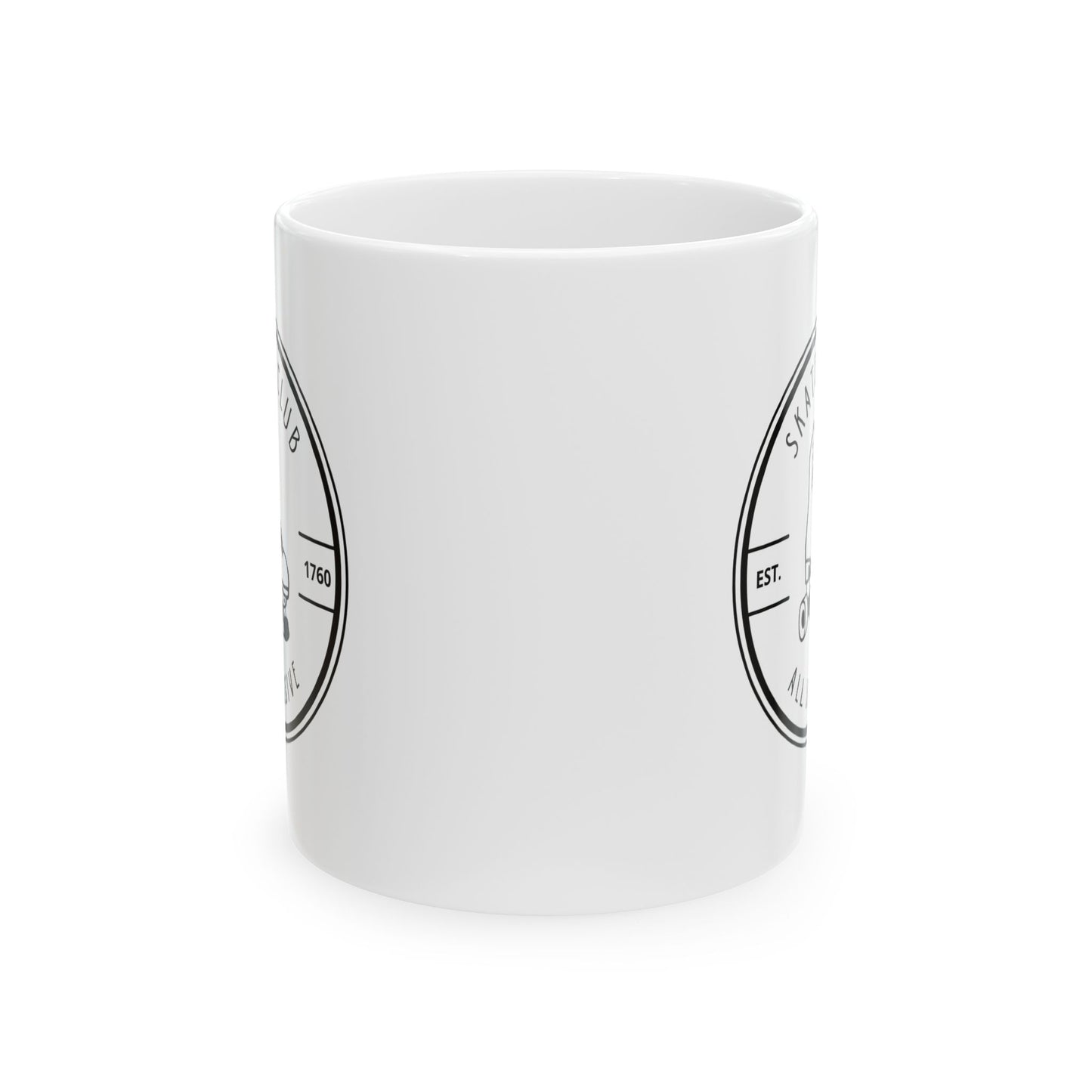 Skaters Club Ceramic Mug