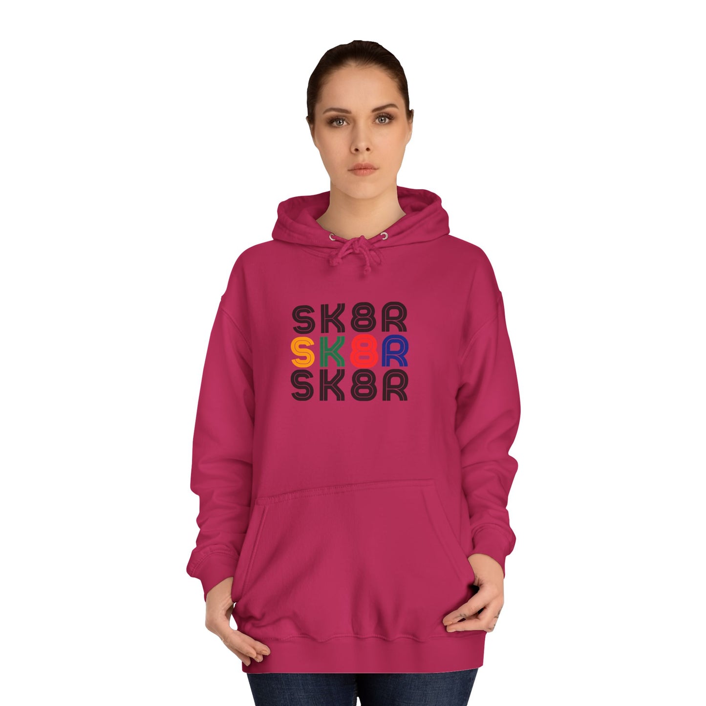 Retro Skater Unisex Hoodie