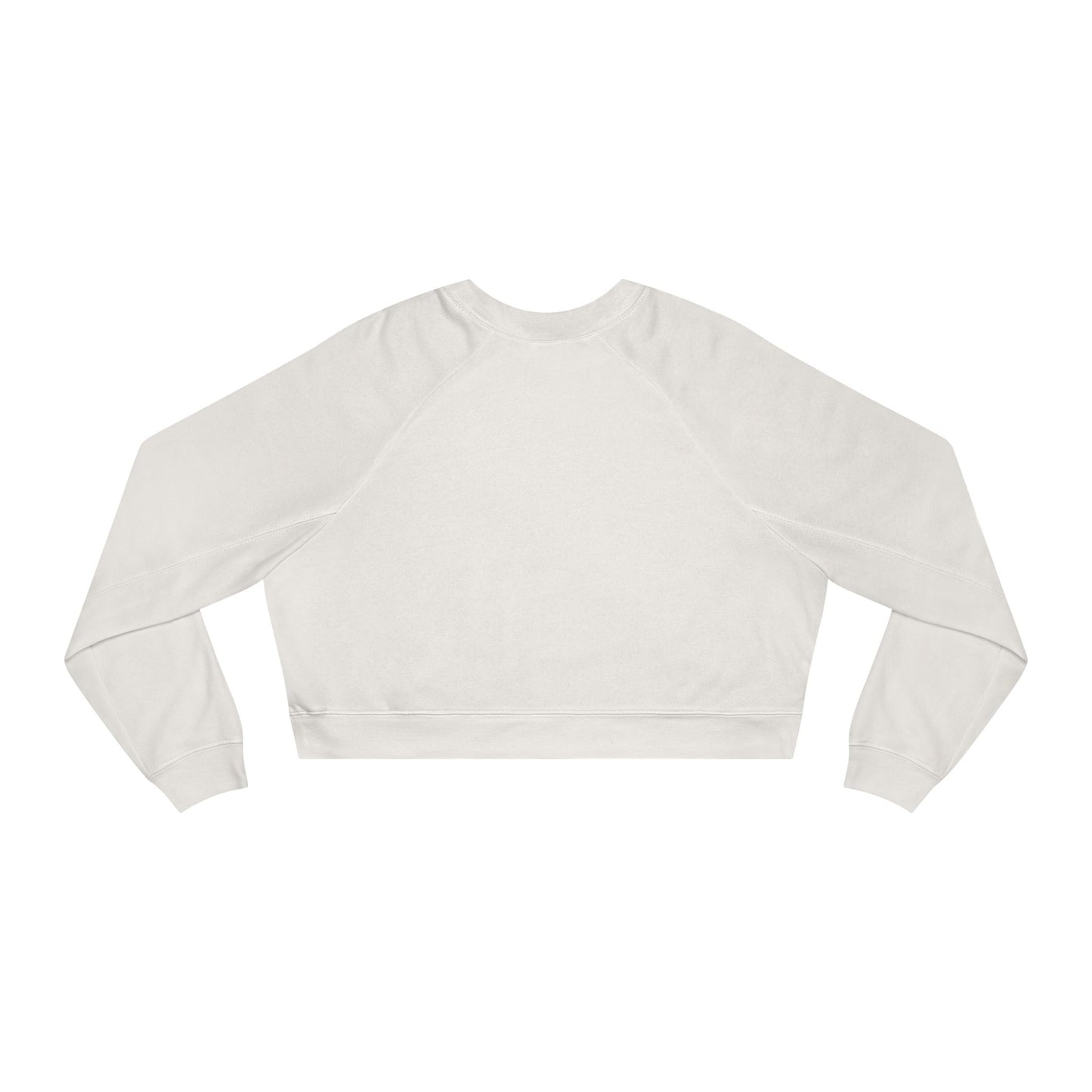 Women's Cropped Skater (Solid) University Fleece Pullover