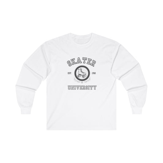 Skater University (Solid) Unisex Long Sleeve Tee