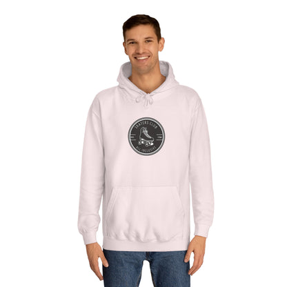 Black Round Skaters Club Unisex Hoodie