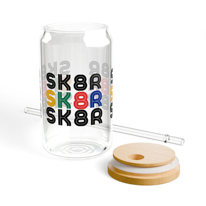 Retro Skater Glass, 16oz