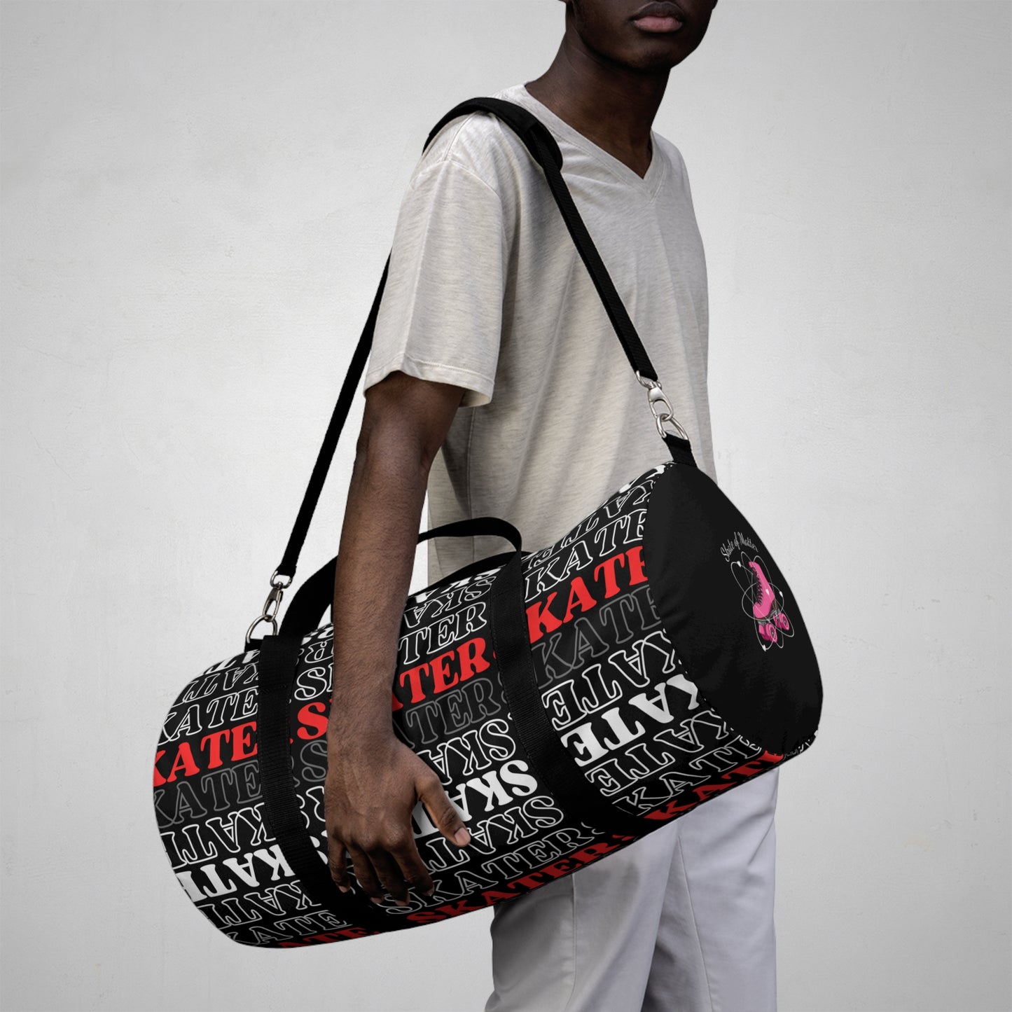 Red Statement Skater Duffel Bag