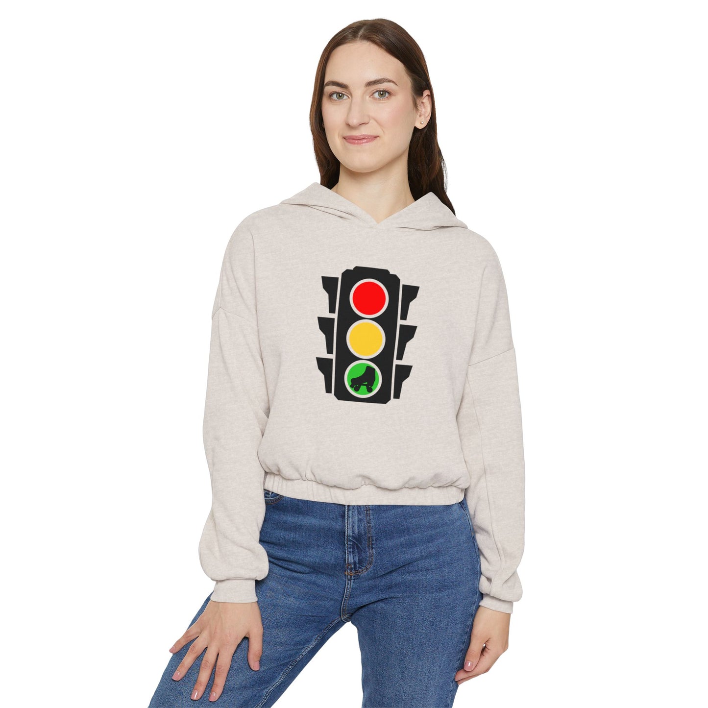 Women’s Cropped Ready, Set, Go Skating! Sweatshirt