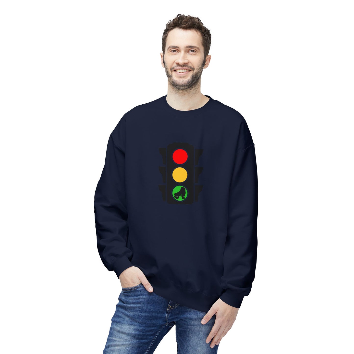 Ready, Set, Go Skating! Fleece Crewneck Sweatshirt