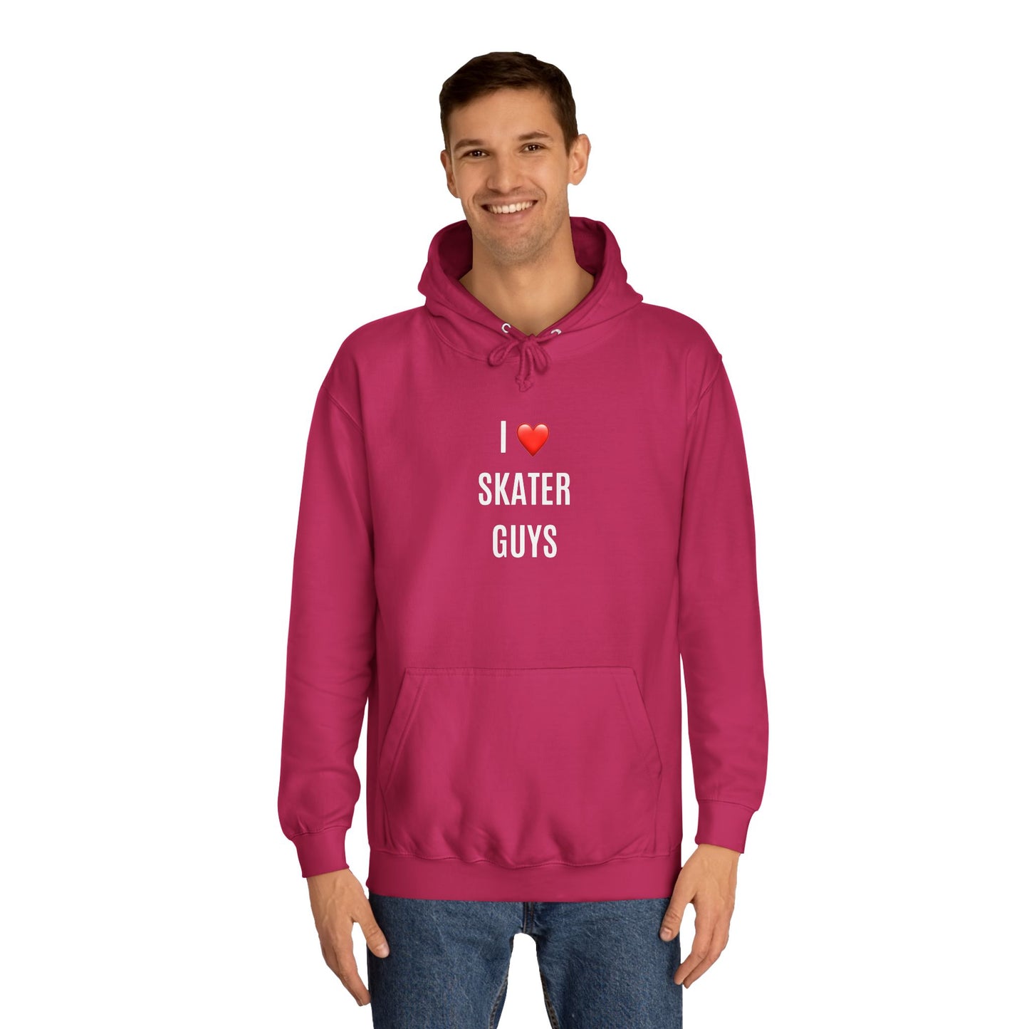 I Love Skater Guys Unisex Hoodie