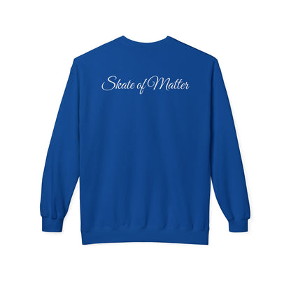 Statement Skater Unisex Fleece Crewneck Sweatshirt