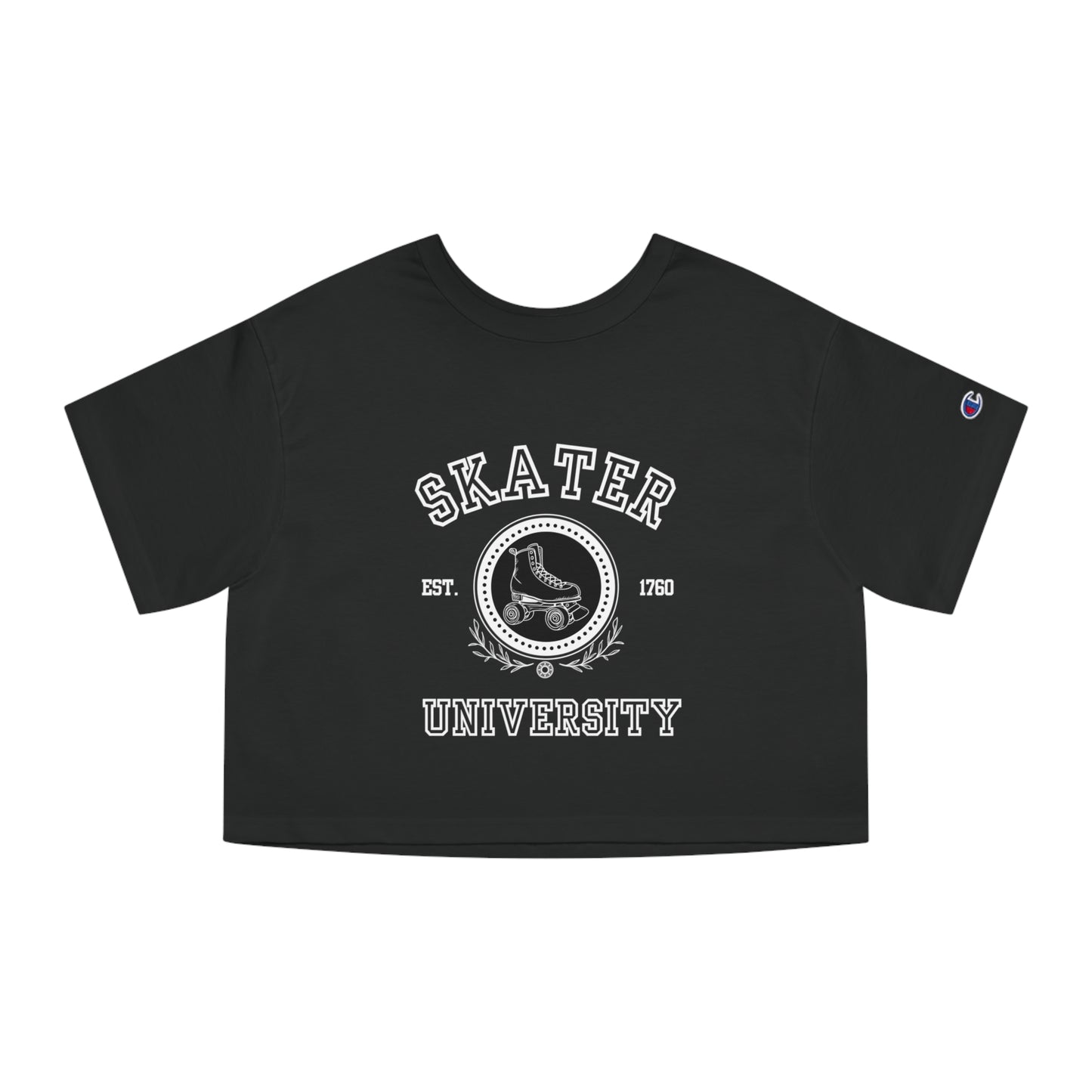 Champion Women's Skater University (Solid) Cropped T-Shirt