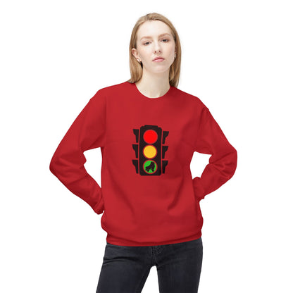 Ready, Set, Go Skating! Fleece Crewneck Sweatshirt