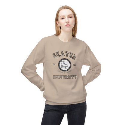 Skater University (Solid) Unisex Fleece Crewneck Sweatshirt