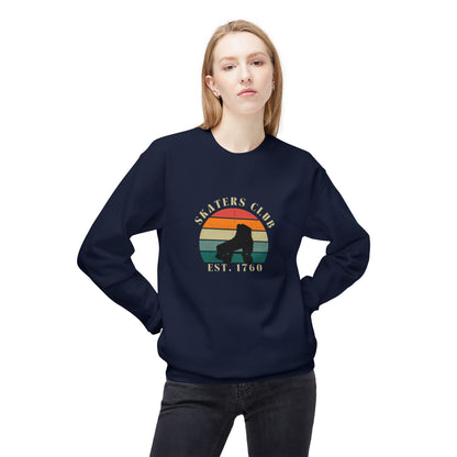 Retro Skaters Club Unisex Fleece Crewneck Sweatshirt