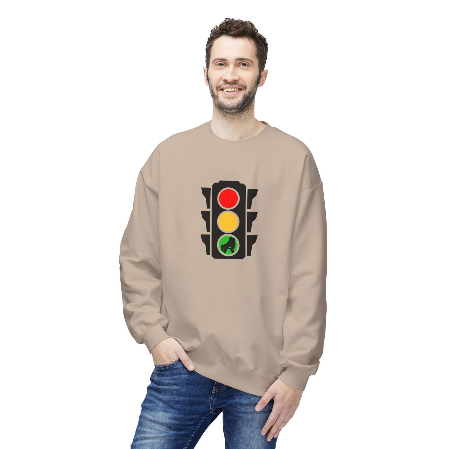 Ready, Set, Go Skating! Fleece Crewneck Sweatshirt