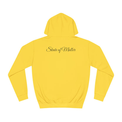 White Round Skaters Club Unisex Hoodie