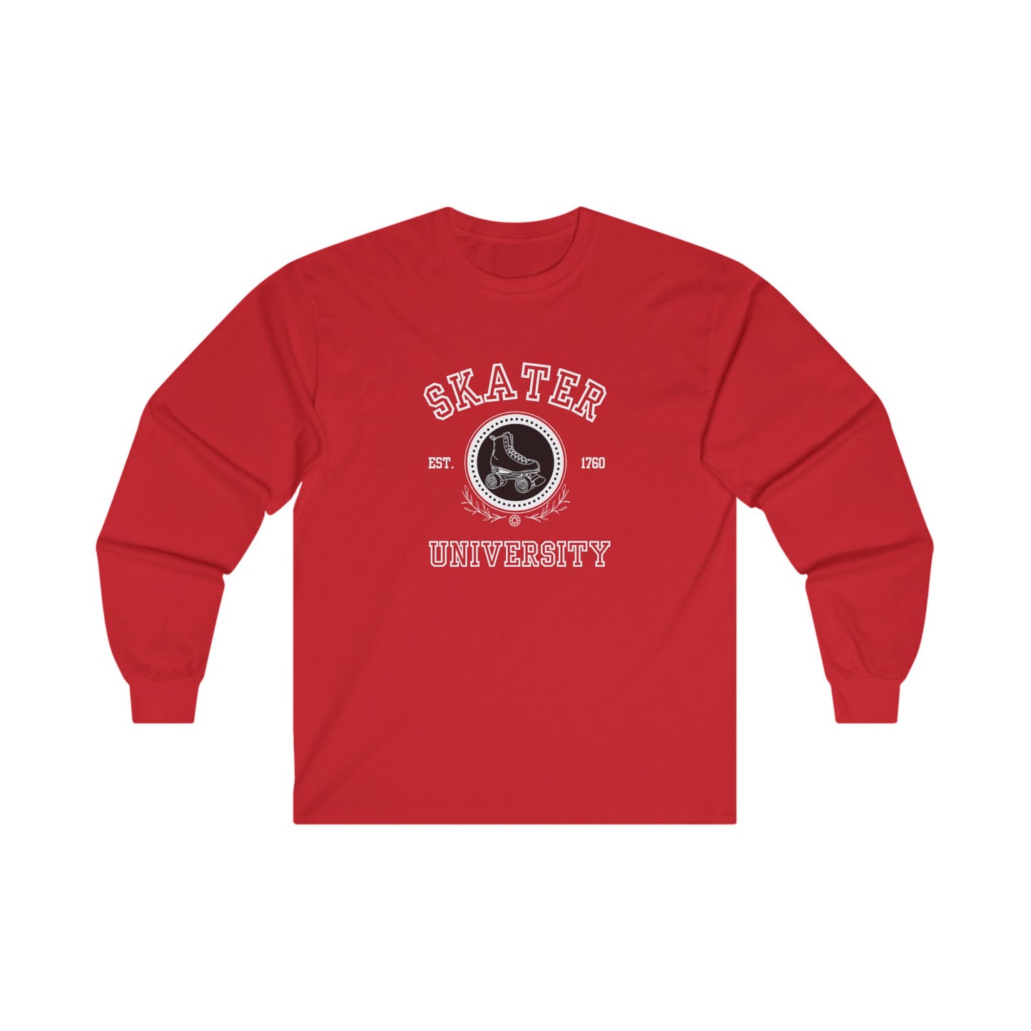 Skater University (Solid) Unisex Long Sleeve Tee