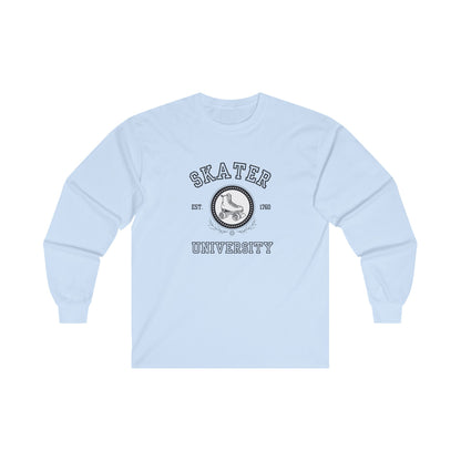 Skater University (Solid) Unisex Long Sleeve Tee