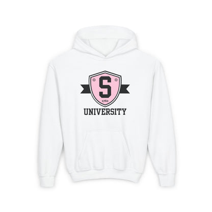 Kids Skater University Emblem (Solid) Sweatshirt