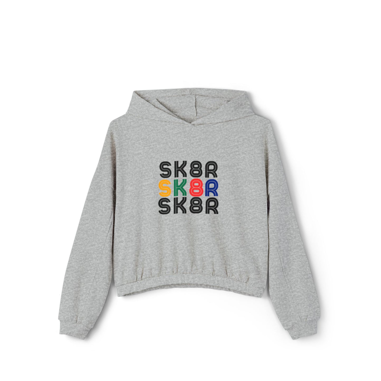 Women’s Cropped Retro Skater Sweatshirt