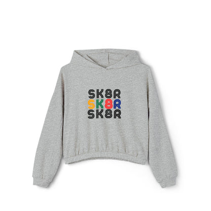 Women’s Cropped Retro Skater Sweatshirt