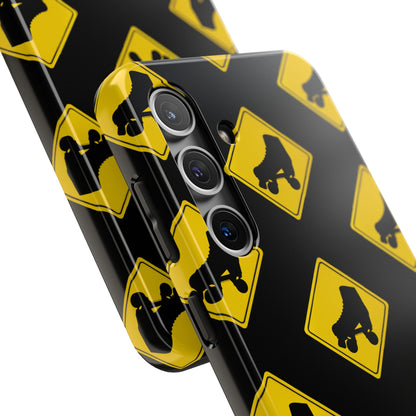 Warning Skater Tough Phone Case