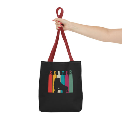 Rainbow Stripe Skater Tote Bag